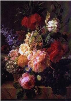 unknow artist Floral, beautiful classical still life of flowers.064 oil painting image